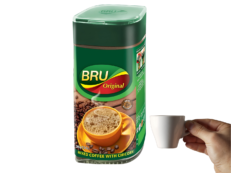 Bru Original Coffee. Gold Springs Dubai.