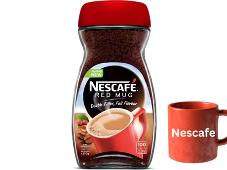 Nescafe Red Mug. Gold Springs Dubai.